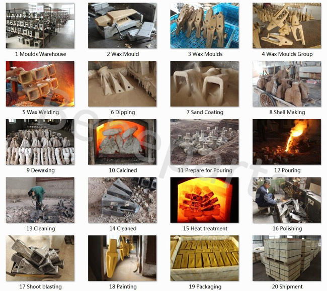 Equipamento de constru&ccedil;&atilde;o 9j4207 Backhoe Bucket Teeth Adapter