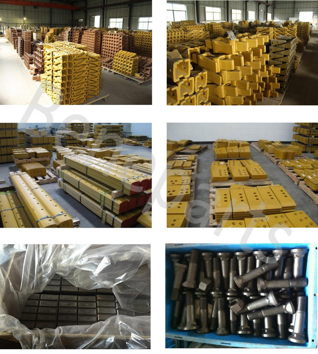 Placa de desgaste das pe&ccedil;as de desgaste das pe&ccedil;as sobresselentes Sb414 da cubeta