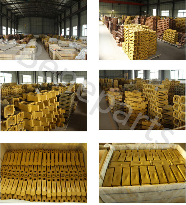 Dentes da cubeta da parte traseira do equipamento de constru&ccedil;&atilde;o 1u3302wtl