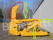 Tipo substituição da cubeta das peças sobresselentes da máquina escavadora 8e8413 da pata dos dentes do estripador