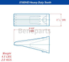 Dente de balde X160HD Hensley