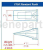 X156 x156hd dentes de balde Hensley